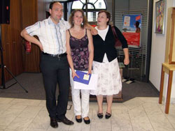 Martina Unger - Jahrgangsbeste bei der Gesellenpr&uuml;fung zur Schreinerin